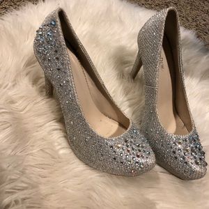 Sparkle high heels